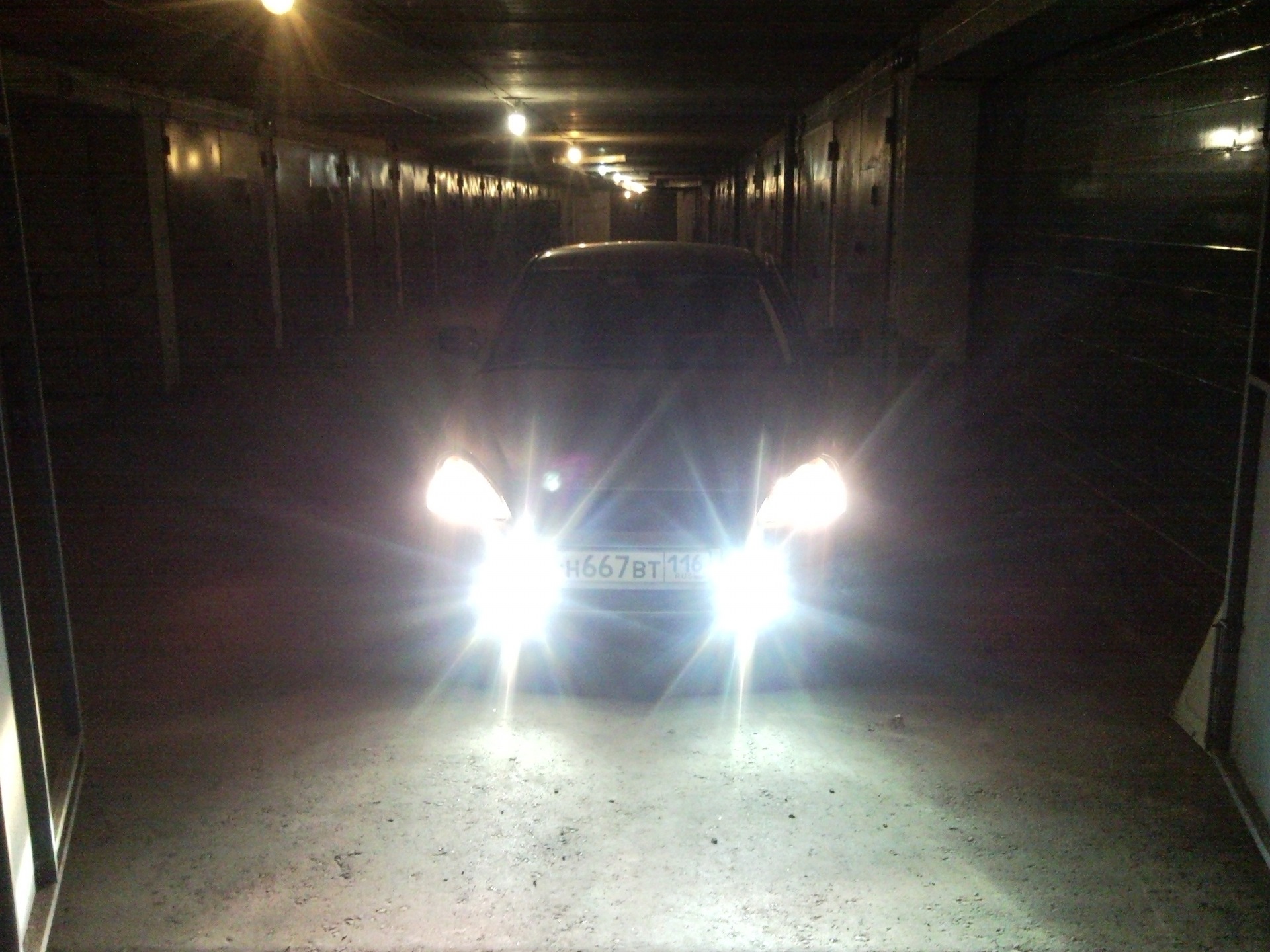ксенон в туманки — Lada Приора хэтчбек, 1,6 л., 2010 года | тюнинг | DRIVE2