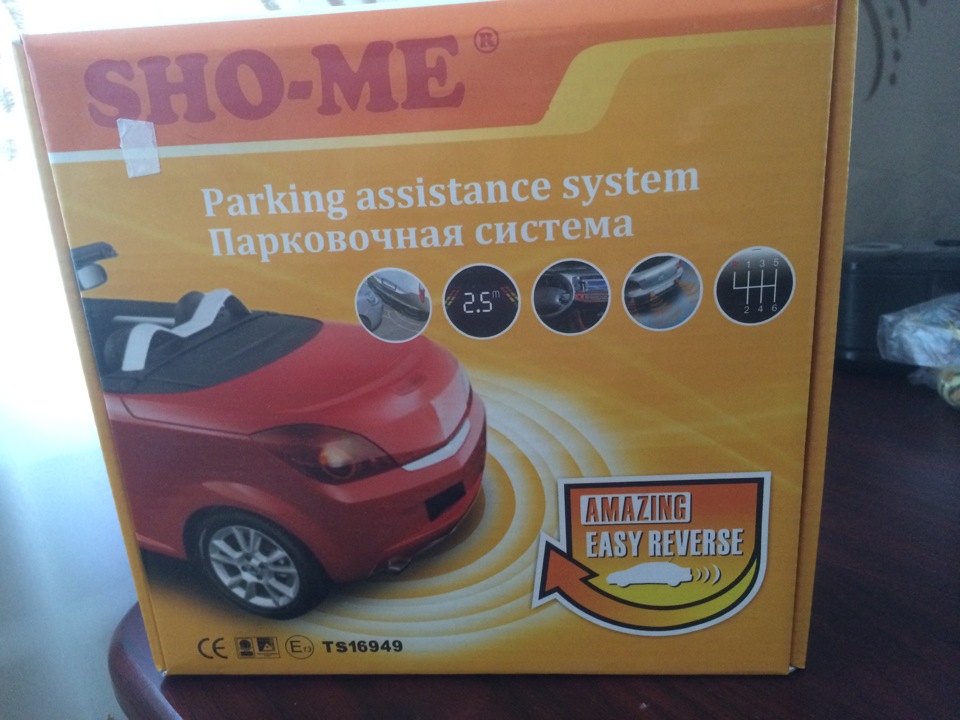 Установка парктроника Sho-me — Сделано (Цена вопроса — 1600 руб ...