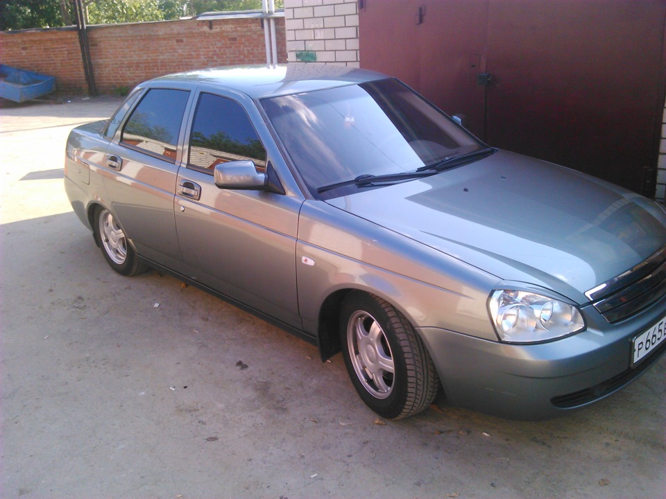 13.Евроручки на припорше)))) — Lada Приора седан, 1,6 л, 2008 года ...
