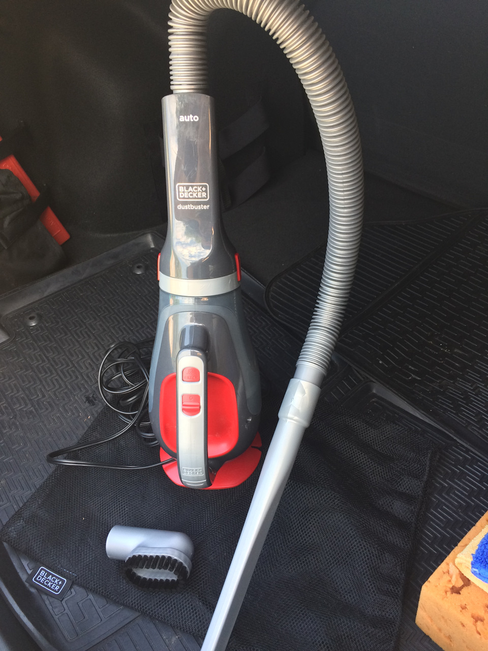 №5-Автопылесос BLACK DECKER ADV1200 — Hyundai Solaris (1G), 1,6 л, 2016 ...