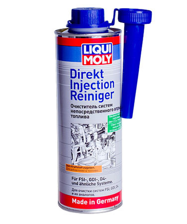 Предварительная промывка. Liqui Moly direkt Injection Reiniger.