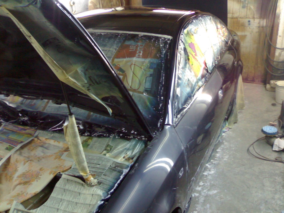 перекрас Ауди -А6 — KIA Rio (3G), 1,4 л, 2012 года | кузовной ремонт ...