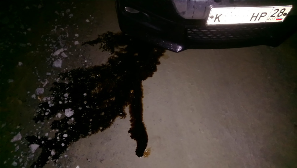 Пробил картер двигателя! — Honda Stepwgn (4G), 2 л, 2014 года | поломка ...