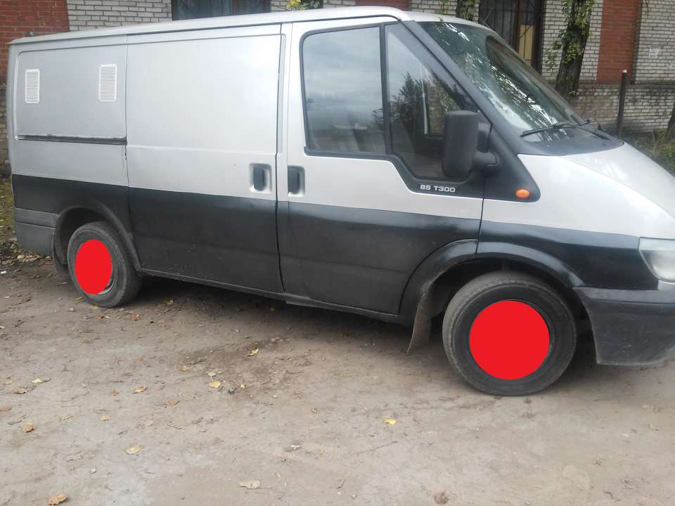 Опрос по цвету дисков — Ford Transit (6G), 2 л, 2006 года | колёсные ...