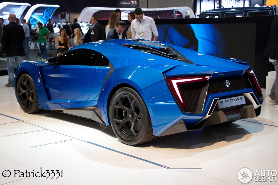 Lykan Hypersport полиция