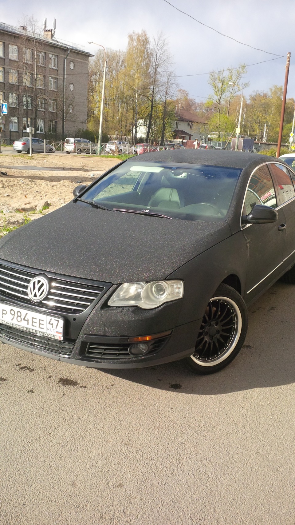 Алмазная крошка — Volkswagen Passat B6, 1,8 л, 2008 года | стайлинг | DRIVE2