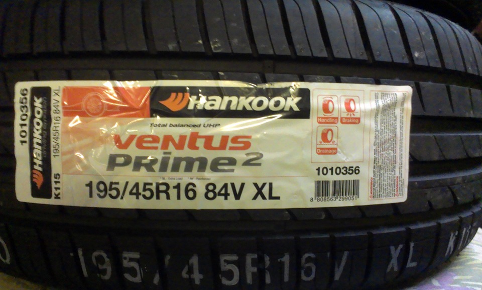 Hankook ventus k115 отзывы