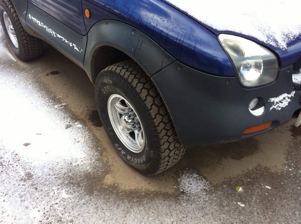 колеса с отрицательным вылетом — Isuzu VehiCross, 3,2 л, 1997 года ...