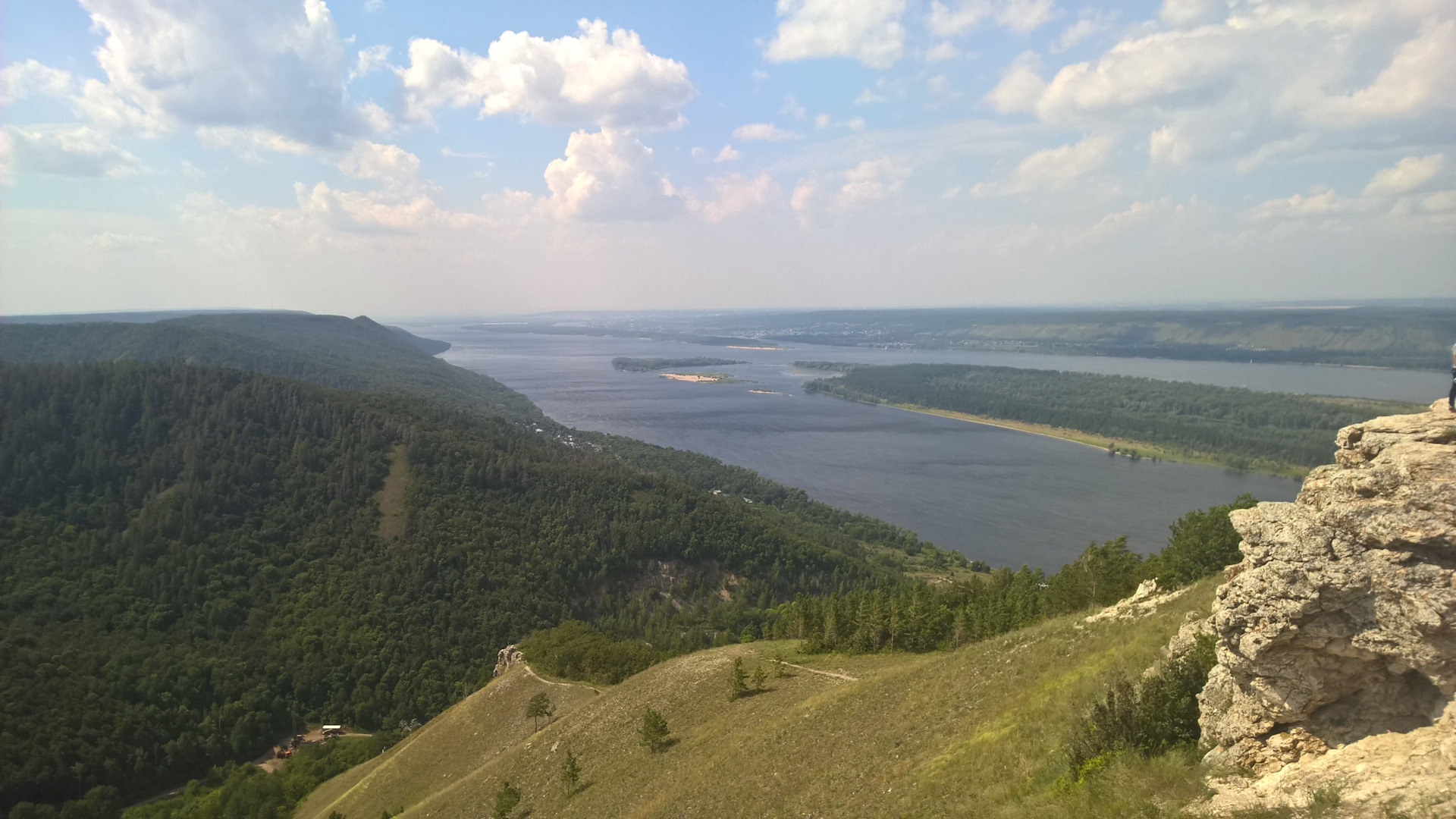 Гора Стрельная Самарская лука Жигулевские горы