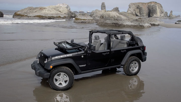 Jeep Wrangler 2 Door без крыши