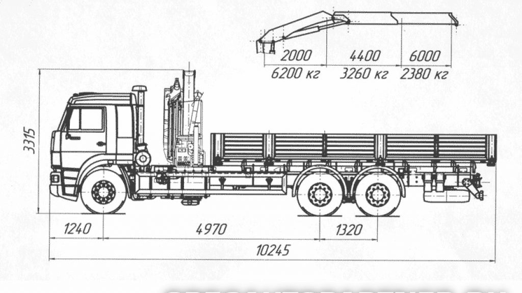 Схема камаз 65117