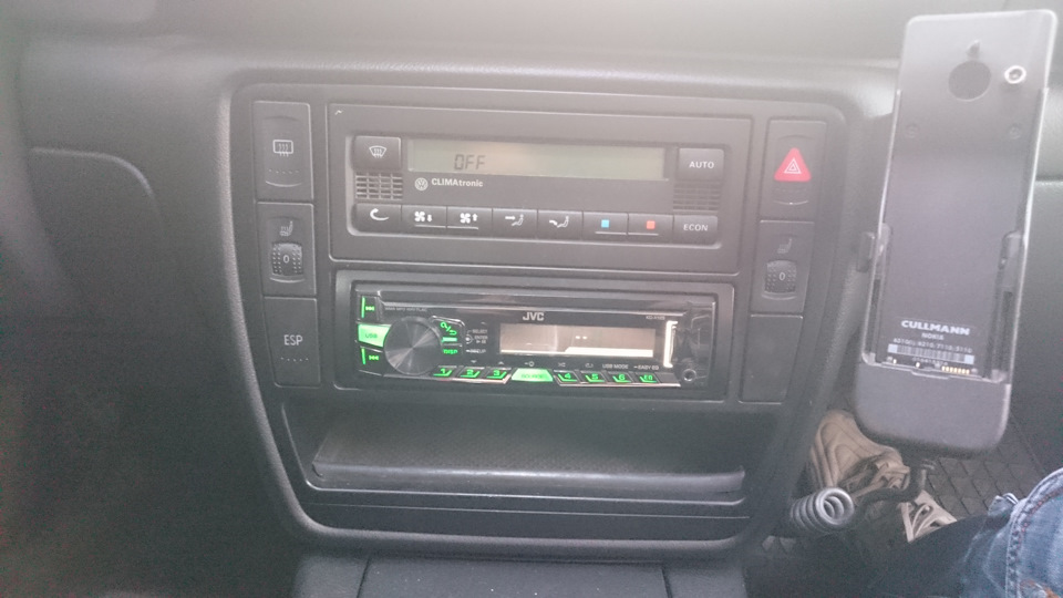 Автомагнитола вместо штатной — Volkswagen Passat Variant (B5), 1,6 л ...