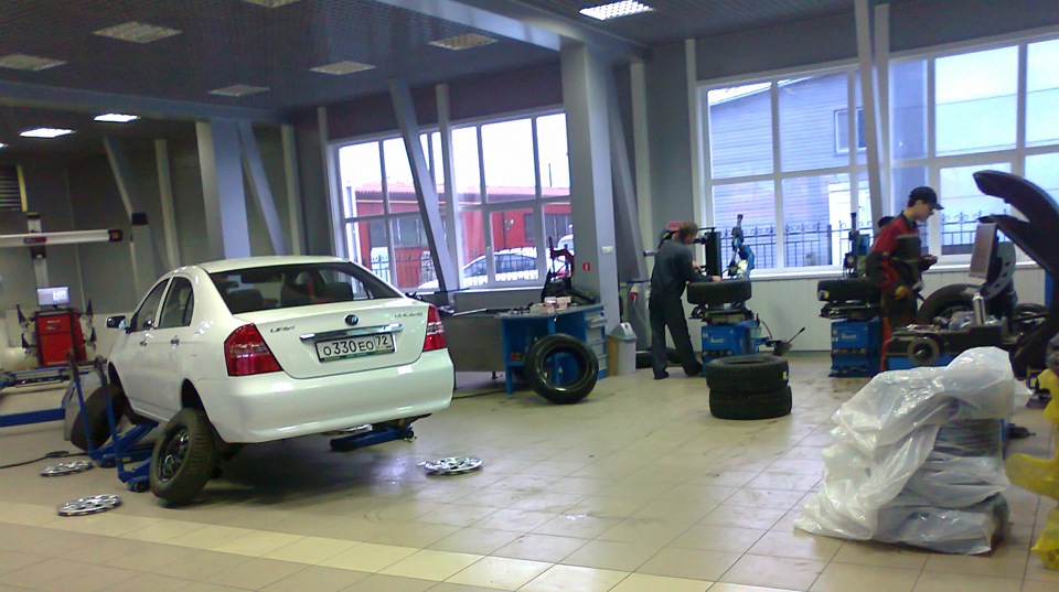 переобулись — Lifan Solano I, 1,6 л, 2012 года | шины | DRIVE2