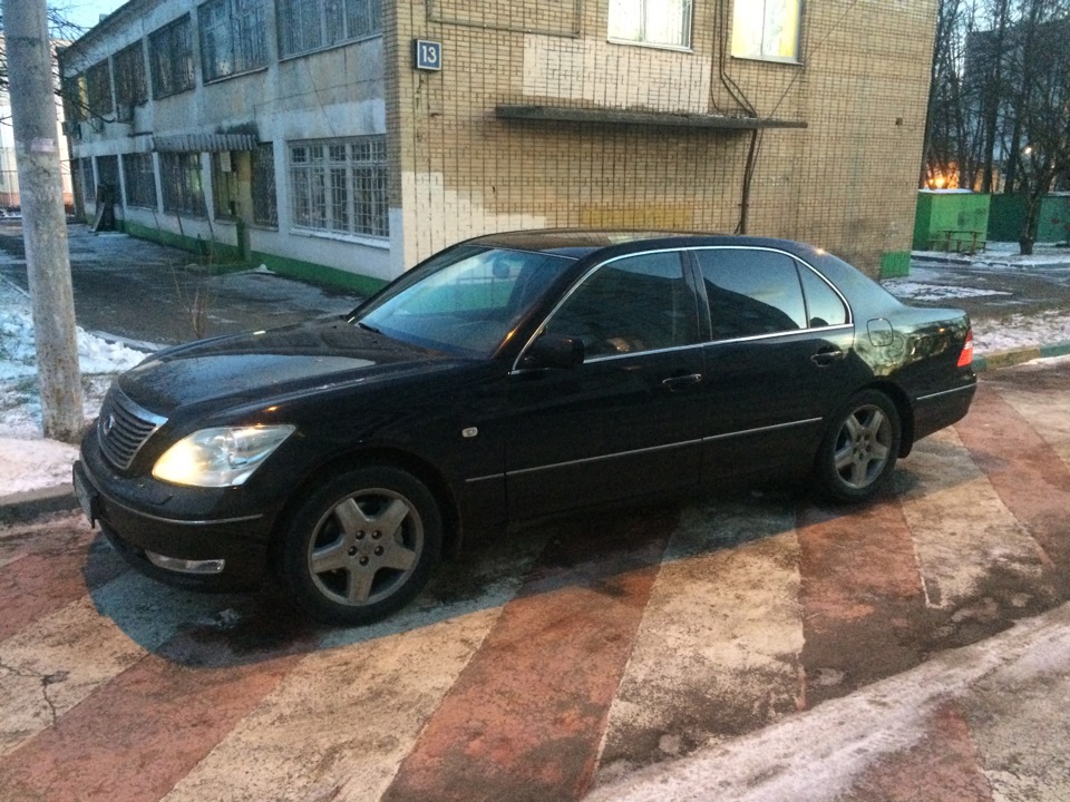 Проставки под шаровую 24мм — Lexus LS (UCF30), 4,3 л, 2003 года ...
