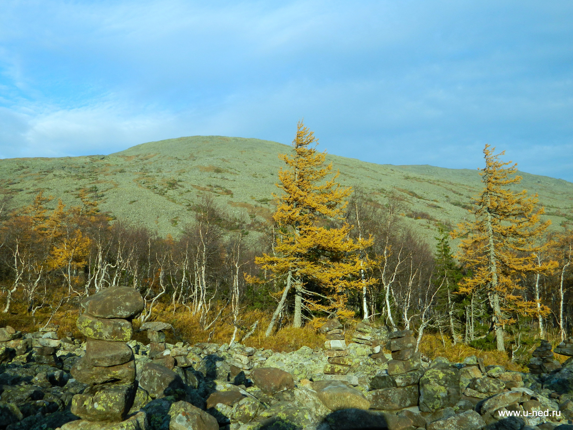 Конжаковский камень осень