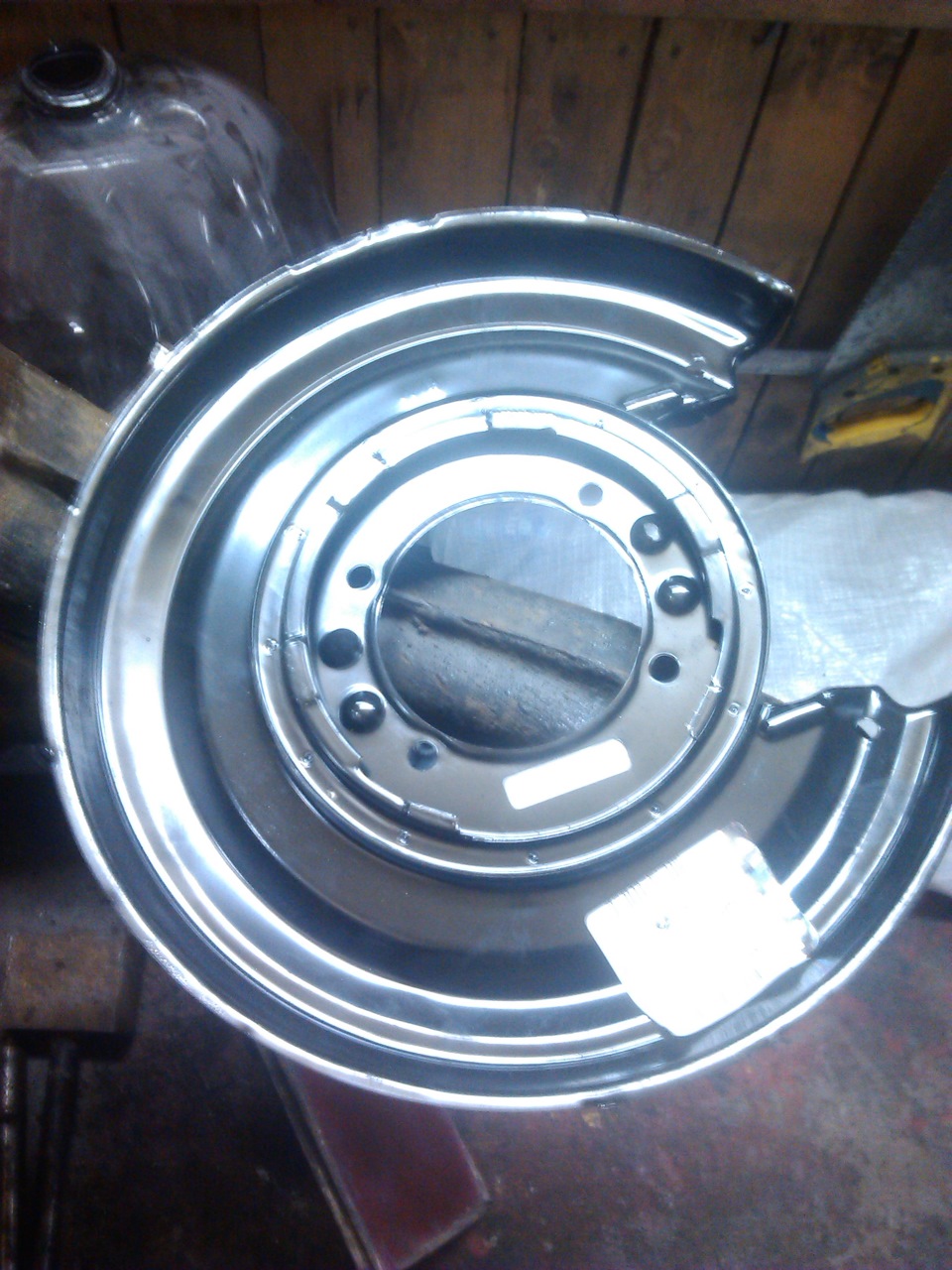 восстановление ручника, замена ступичного заднего подшипника, замена ...