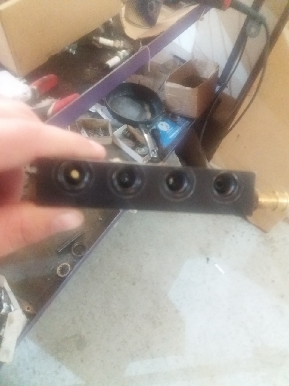 Чистка и калибровка газовых форсунок — Daewoo Lanos, 1,5 л, 2005 года ...