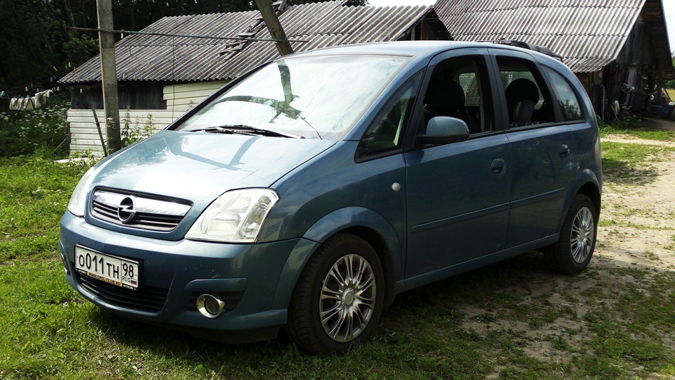 Опель мерива а 2007 z16xep