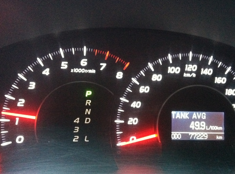 Расход… — Toyota Camry (XV40), 2,4 л., 2007 года | прикол | DRIVE2