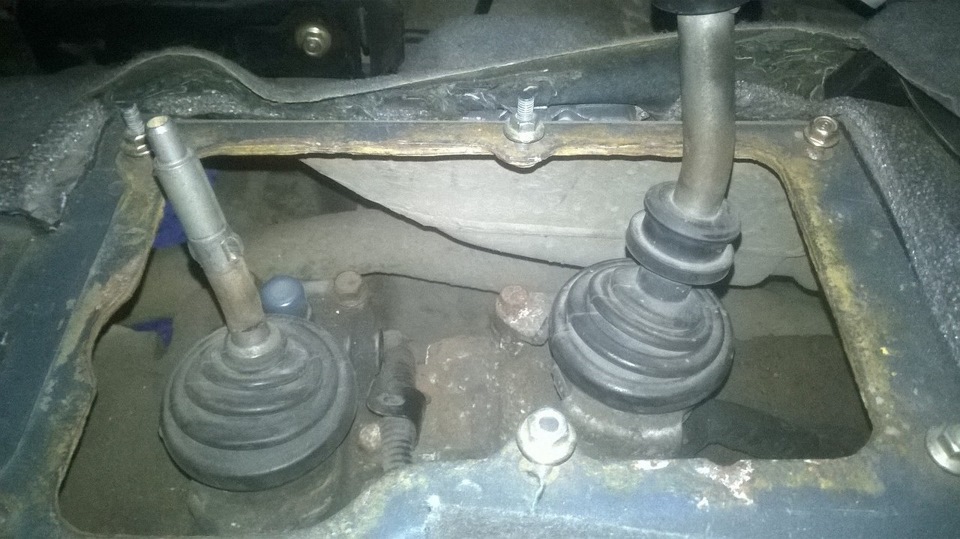 Рычаг раздатки. Выпрямление. — KIA Sportage (1G), 2 л, 1997 года ...