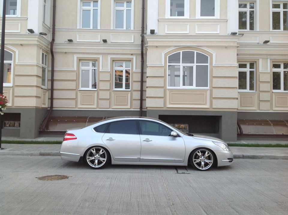 Занижение nissan teana j31