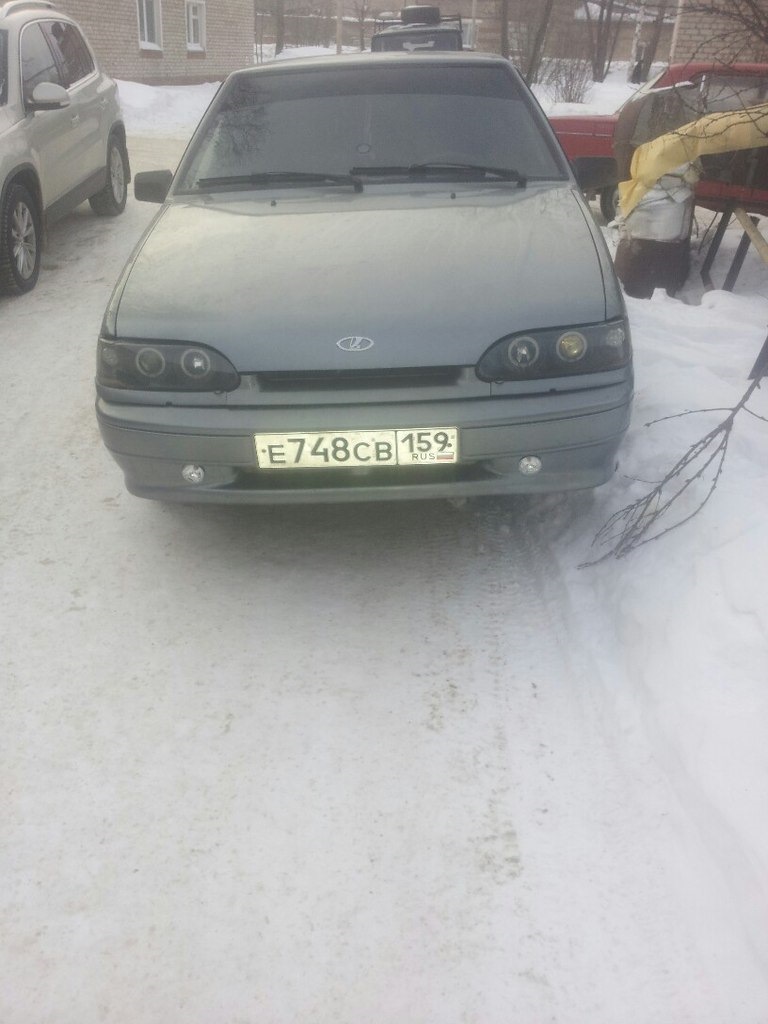 установка противотуманок врезка в бампер — LADA 2114, 2011 года ...