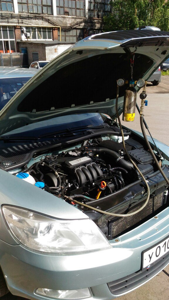 Пропуски в цилиндрах. И что гремит в багажнике? — Skoda Octavia A5 Mk2 ...