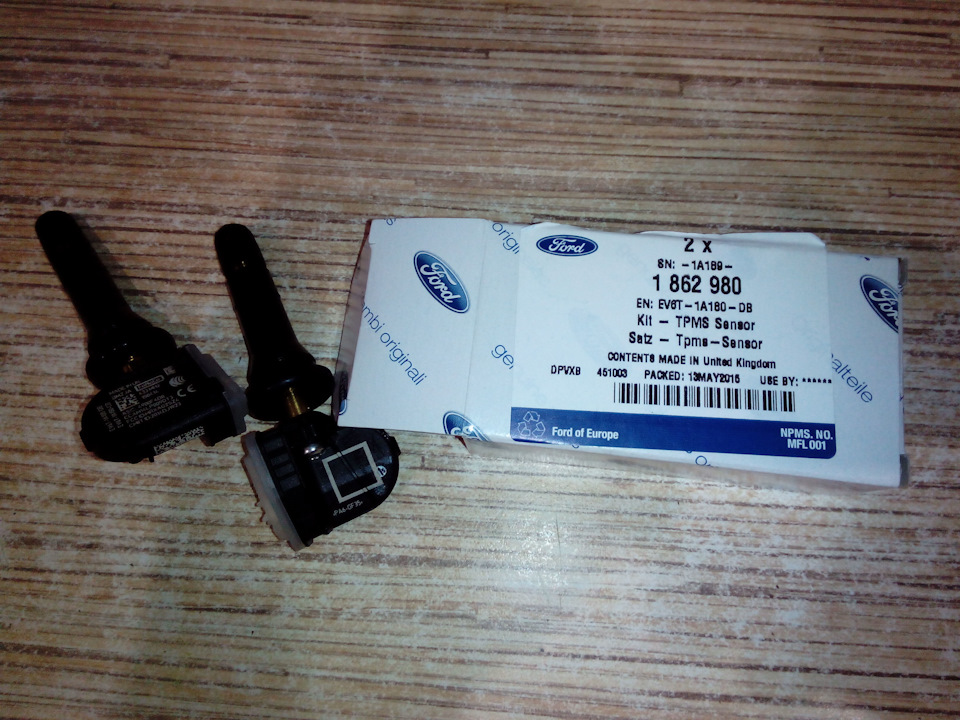 1862980 Датчик давления в шине TPMS FORD Mondeo-5/Focus-3 Ford ...