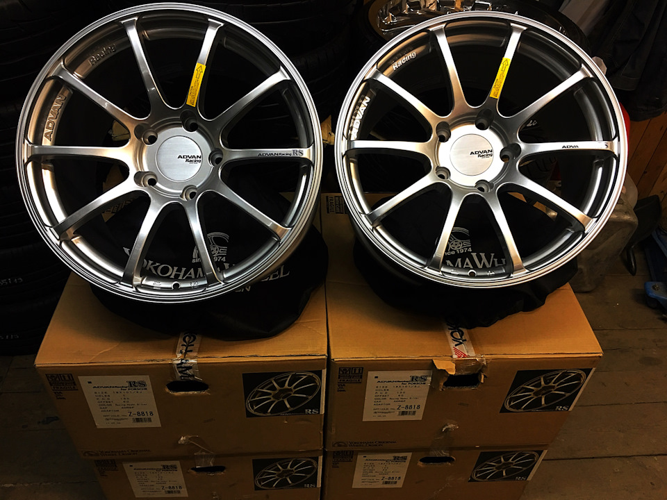 Advan RS R18 5/130 10,5J ET60 — X-Wheels на DRIVE2
