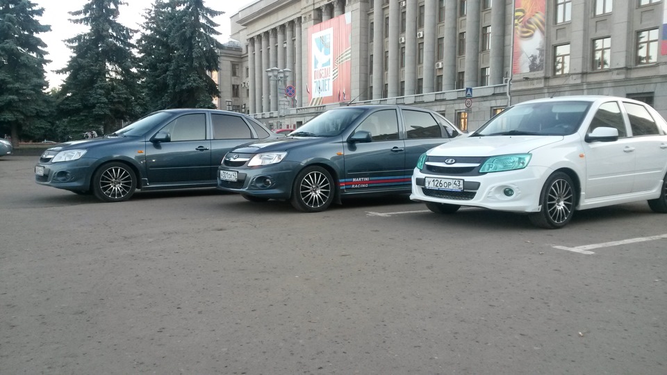 Встреча клуба "Лада Гранта Спорт Киров" — Lada Granta Sport, 1,6 л ...