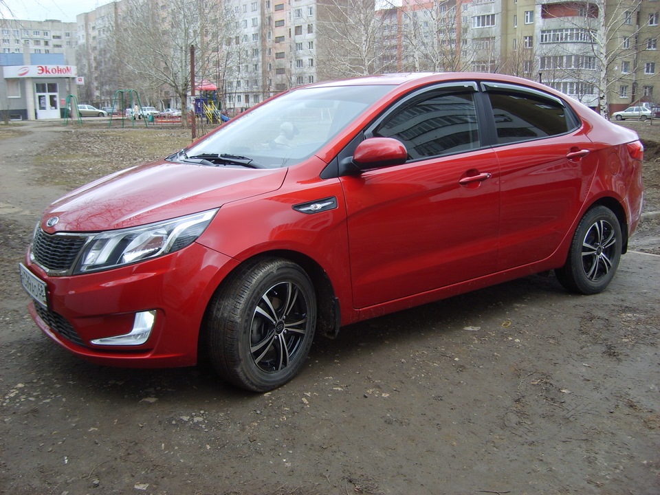 Alcasta M05 — KIA Rio (3G), 1,4 л, 2012 года | колёсные диски | DRIVE2