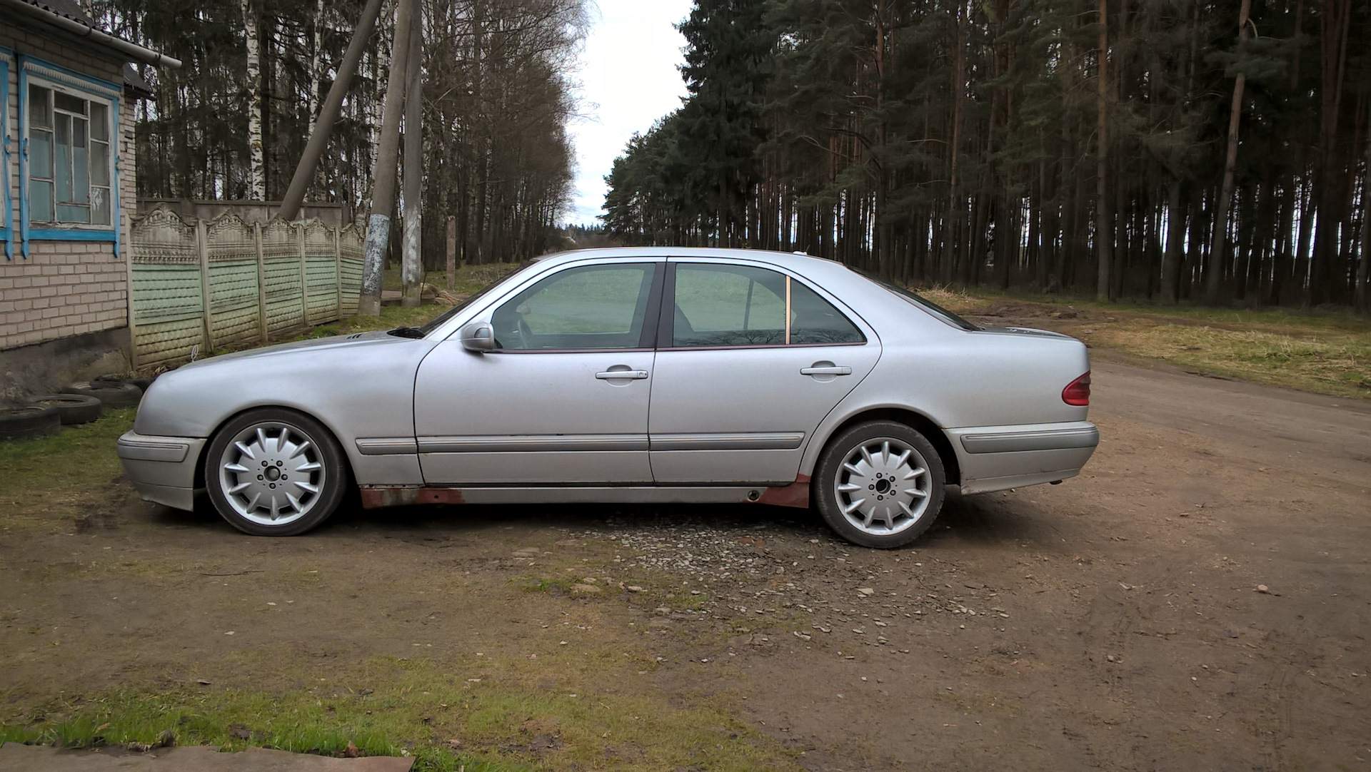 Mercedes w210 диски r17