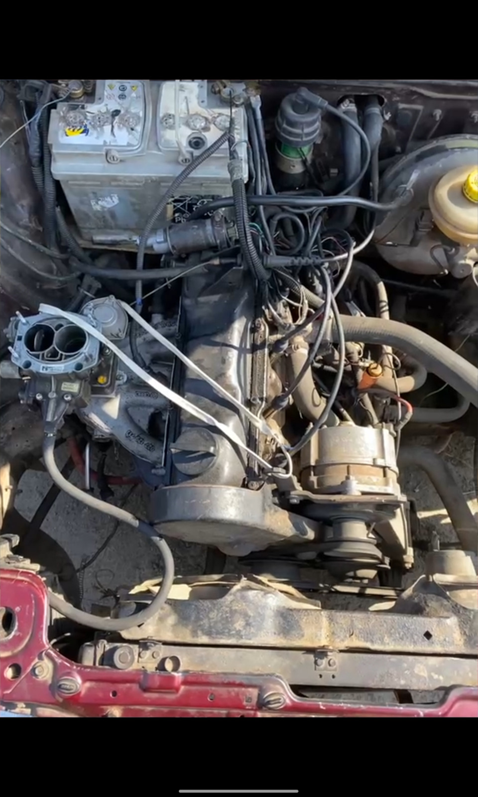 Замена ke jetronik на карбюратор от классики — Audi 80 (B3), 1,6 л ...