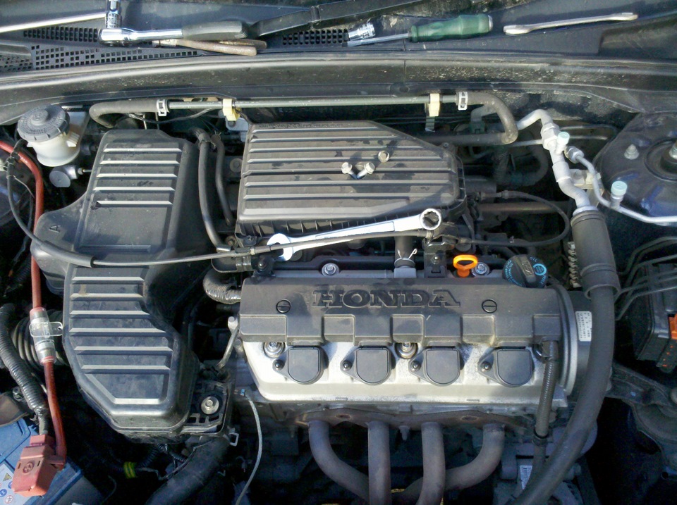 Чистка лямбда зонда — Honda Civic Ferio (7G), 1,5 л, 2004 года | своими ...
