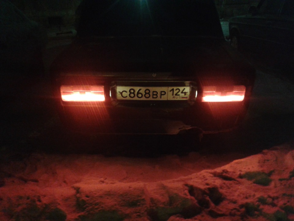 Задние фонари 2106 диоды — Lada 21063, 1,5 л., 1996 года | стайлинг ...