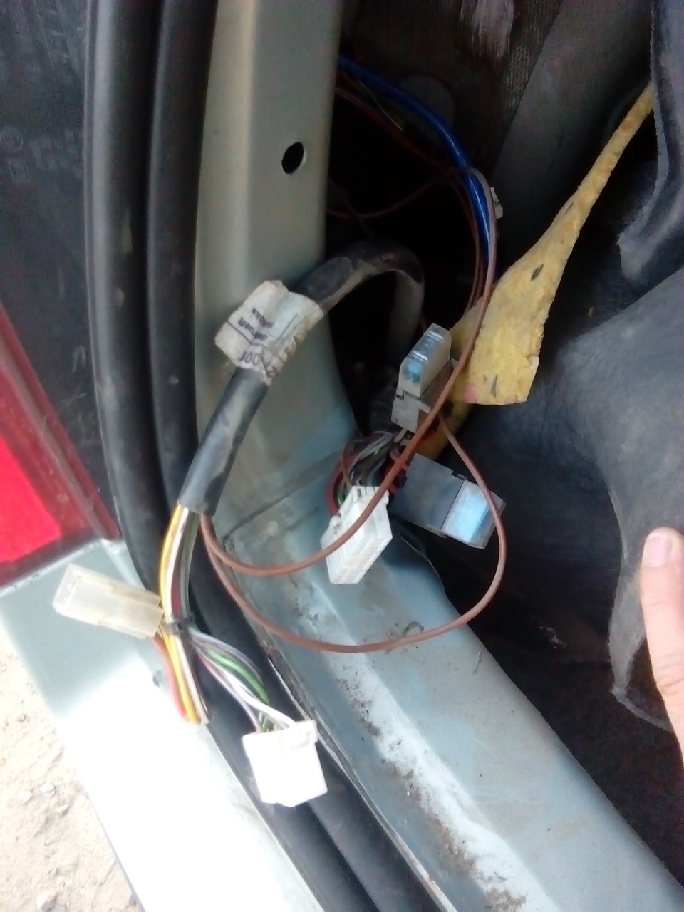 Подключение прицепного — FIAT Stilo, 2,4 л, 2002 года | электроника ...