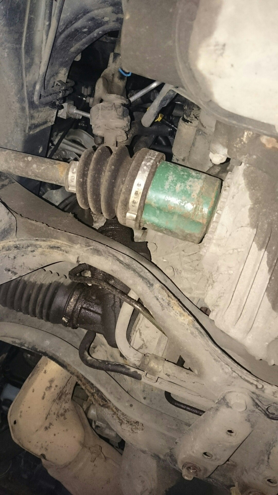 Рулевая рейка потекла. — Subaru Impreza (GD, GG), 2 л., 2006 года ...