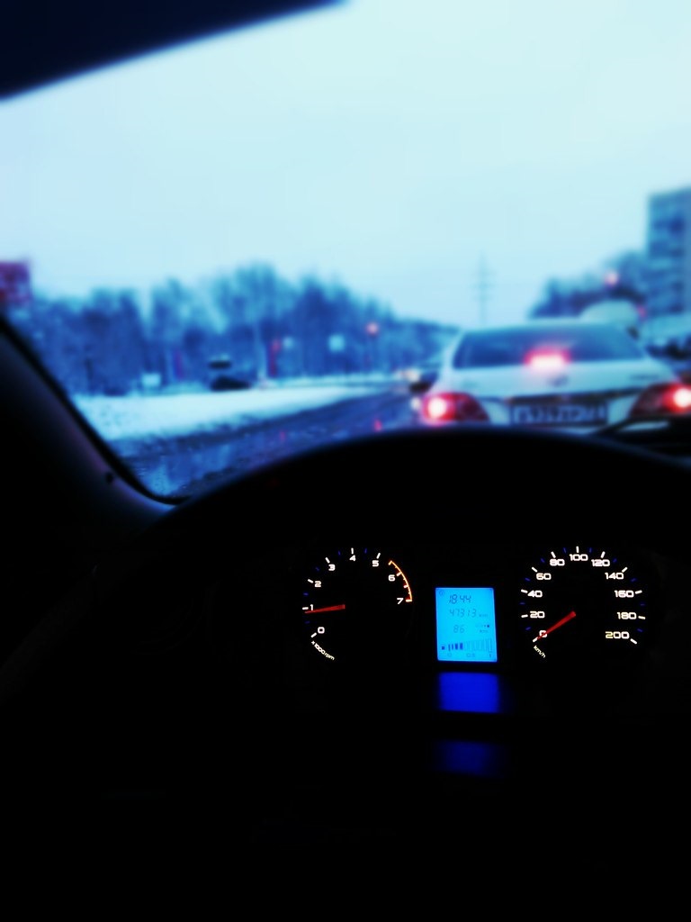 Пересвет приборной панели. — Lada Гранта, 1,6 л, 2013 года | тюнинг ...