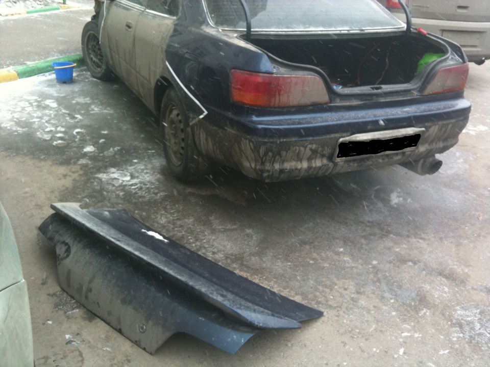 Винил, карбон и все это своими силами на авто. — Toyota Corolla Levin ...