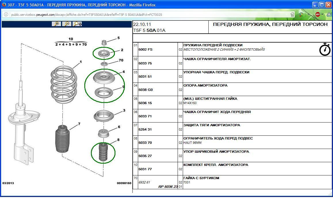 Ревизия передних стоек Пежо 307 — Peugeot 307, 1,6 л, 2001 года | визит на  сервис | DRIVE2