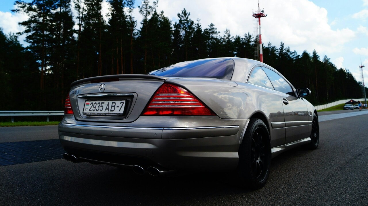 Mercedes-Benz CL 55 AMG (W215) 5.4 бензиновый 2003 | KOMPRESSOR на DRIVE2