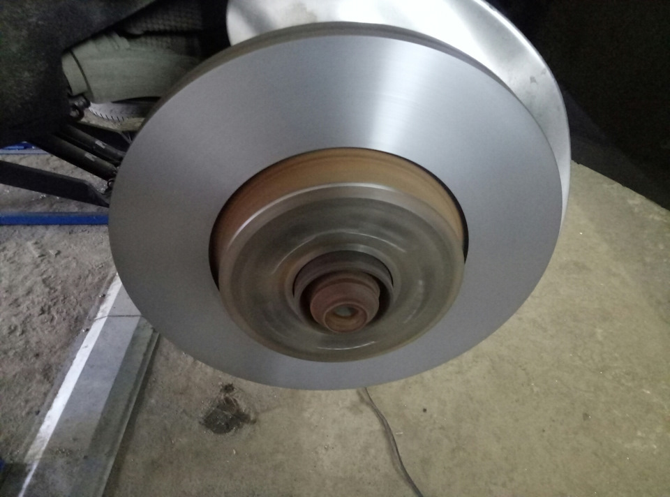 Chevrolet Aveo проблема с тормозными дисками проточка тормозных дисков ...