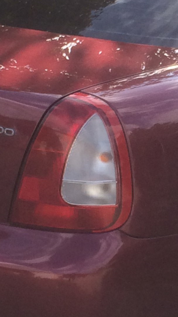 покраска лаком задних фонарей — Daewoo Nubira I, 1,6 л, 1998 года ...