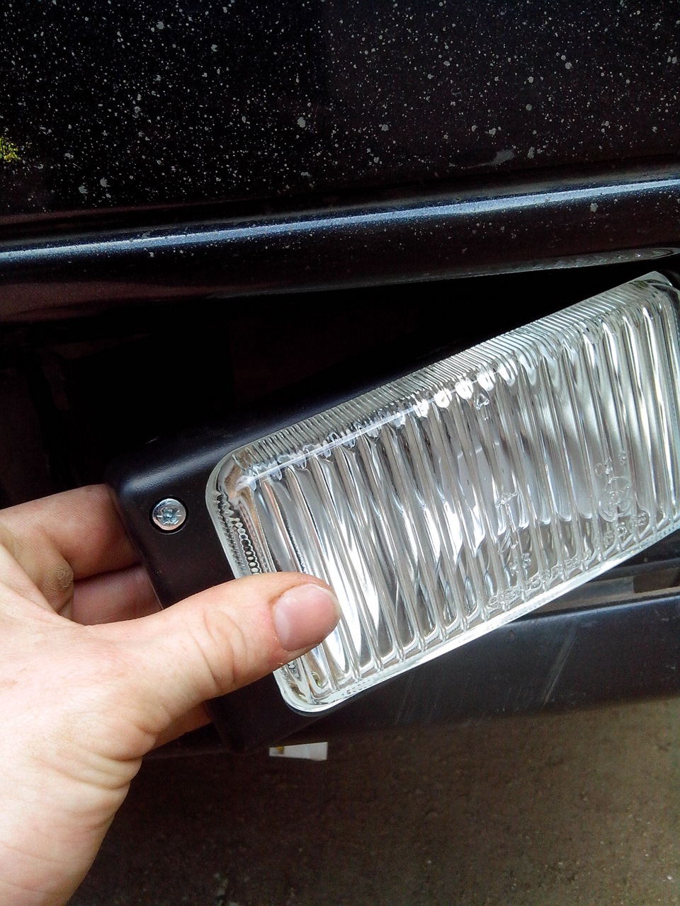 Установка противотуманок — Lada 2114, 1,6 л, 2008 года | аксессуары ...