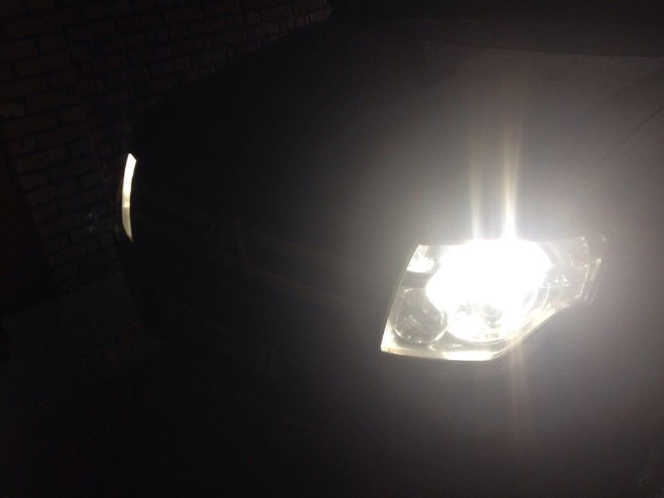 020. Установка ДХО ProBright DRL — Mitsubishi Pajero (4G), 3,2 л, 2010 ...