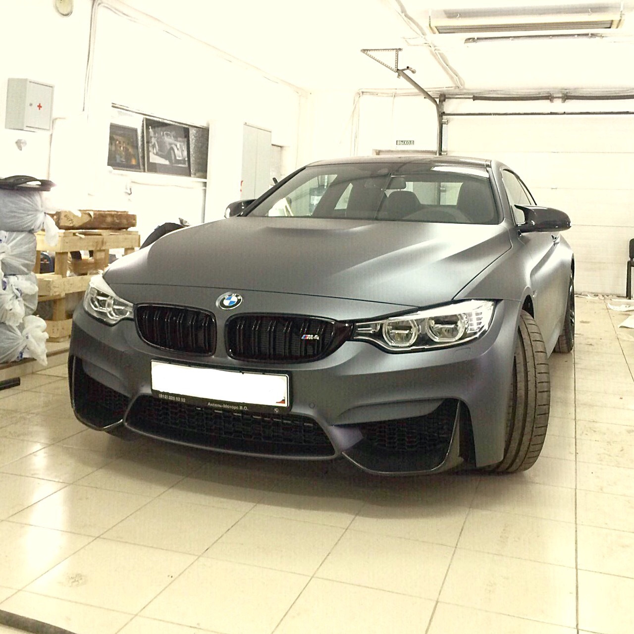 bmw m4 матовая