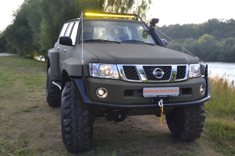 Nissan Patrol y61 внедорожье