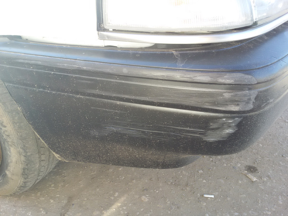 Какая-то нехорошая человека притер(ла) мне бампер — Mazda 626 III (GD ...