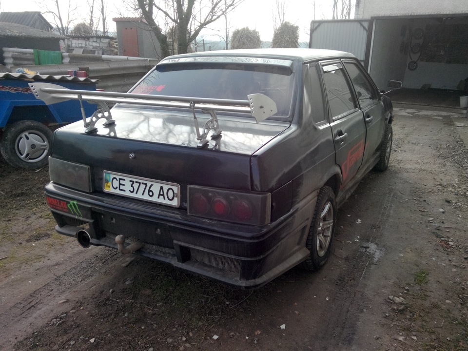 спойлер — Lada 21099, 1,5 л, 1995 года | стайлинг | DRIVE2