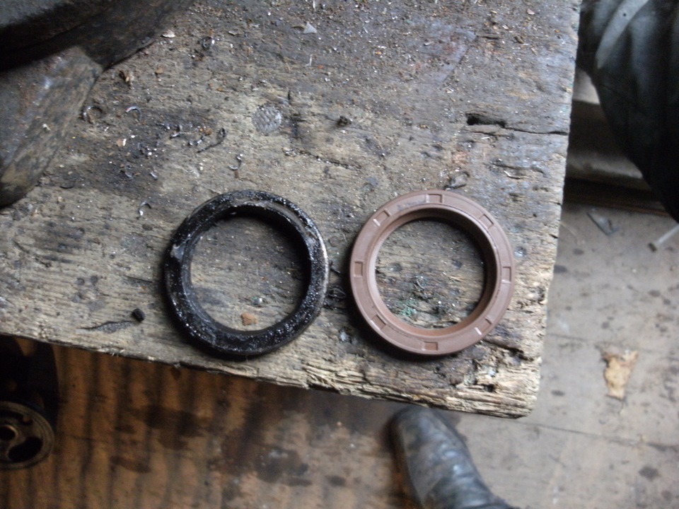 Поменял сальник на коленвале и купил резину. — LADA 21063, 1,3 л., 1988 ...